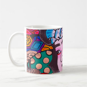 Graphic on Japanese Traditional Kiteart,kite,samur Coffee Mug