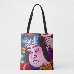 Graphic on Japanese Traditional Kiteart,kite,samur Tote Bag