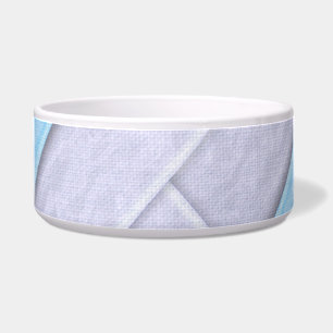 Graphic Pattern Pet Bowl – Modern Abstract