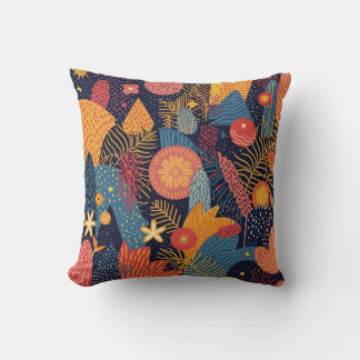 graphic patterns cushion