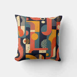 graphic patterns cushion