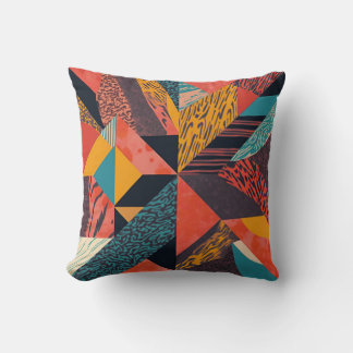 graphic patterns cushion