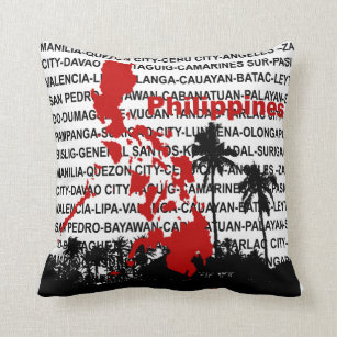 Philippine Cushions Decorative Throw Cushions Zazzle Uk