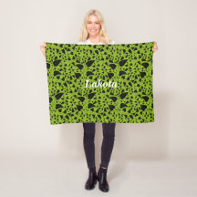 Graphic plant green black vines