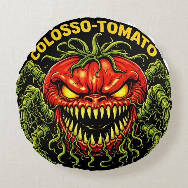 Graphic product de round cushion (Front)