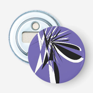Graphic purple bottle opener / Graphic Decapsusato