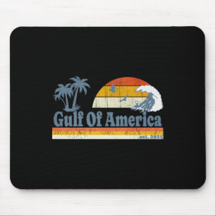 Graphic Retro Gulf Of Usa America Never Forget 70s Mouse Mat
