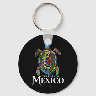 Graphic Sea Turtle Gulf Of Mexico Never Forget Key Ring
