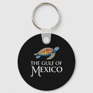 Graphic Sea Turtle Gulf Of Mexico Never Forget Tru Key Ring