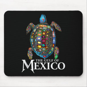 Graphic Sea Turtle Gulf Of Mexico Never Forget Tru Mouse Mat