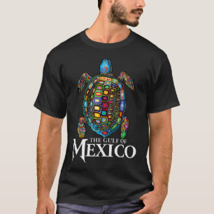 Graphic Sea Turtle Gulf Of Mexico Never Forget Tru T-Shirt
