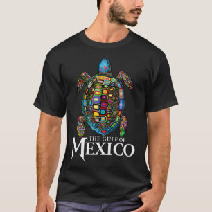 Graphic Sea Turtle Gulf Of Mexico Never Forget Tru T-Shirt
