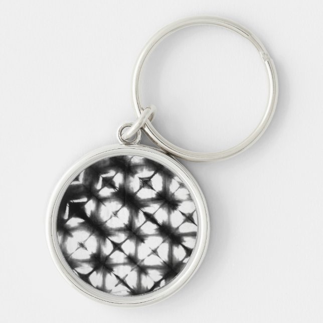 Graphic Shibori I Key Ring (Front)