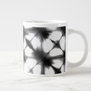 Graphic Shibori I Large Coffee Mug