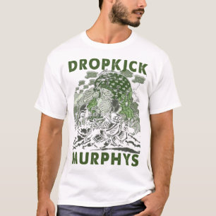 Graphic skull picture punk music band T-Shirt