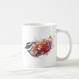 Graphic Sparrow Coffee Mug