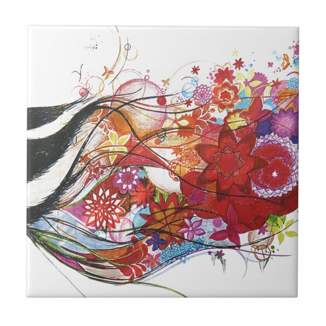 Graphic Sparrow Tile (Front)