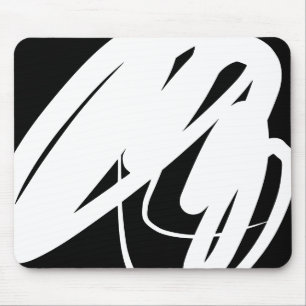 Graphic style design mouse mat