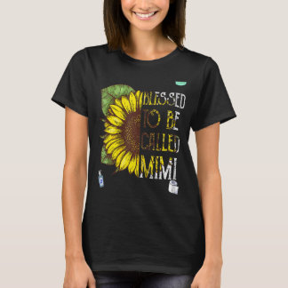 Graphic Sunflowers  Blessed To Be Called Mum And M T-Shirt