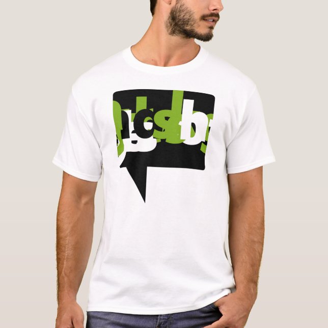 Graphic T-Shirt - Visual Voice Green (Front)
