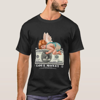 Graphic Tee Love Money Retro
