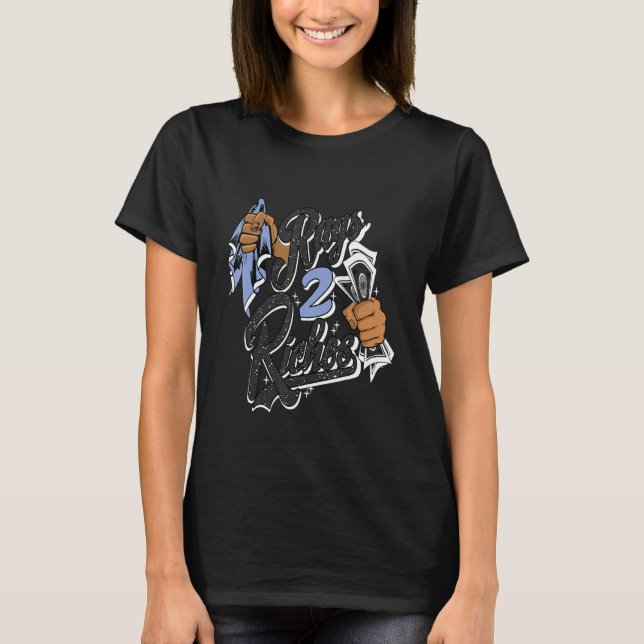 Graphic Tees Rag 2 Rich Sneaker Match 5 Oreo (Front)