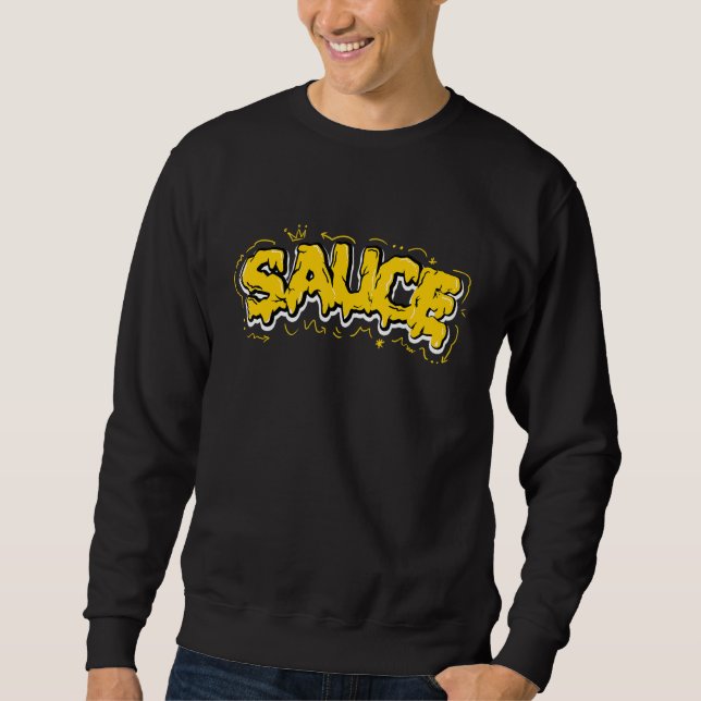 Graphic Tees Sauce Dripping Sneaker Match 1 High O (Front)