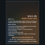 Graphic Texture, Graphic Designer Advertising Flyer<br><div class="desc">Graphic Texture,  Graphic Designer Advertising Flyers By The Business Card Store.</div>