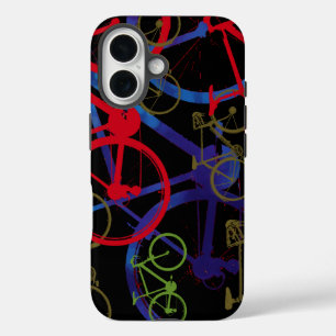 Graphic Urban Bikes Cool iPhone 16 Case