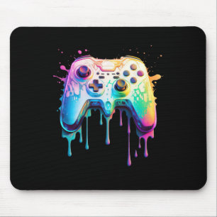 Graphic Video Game - Colourful Video Game Lover 1  Mouse Mat