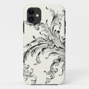 Graphic Vintage Flourish iPhone 11 Case