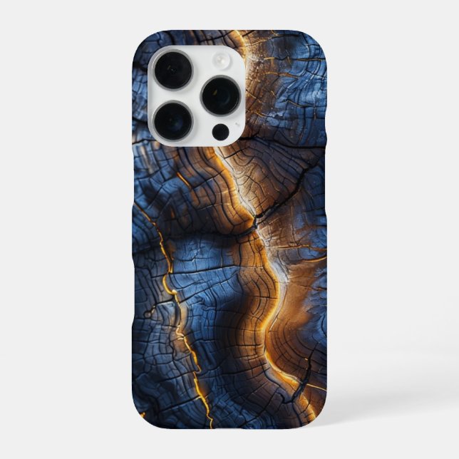 graphic wood design iPhone case (Back)