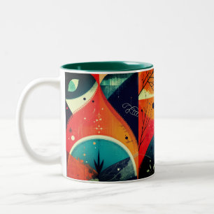 Graphical Abstraction Mug