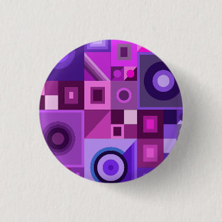 Graphical colourful love mum dad daughter son boss 3 cm round badge