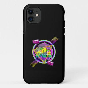 GRAPHICS 80S RETRO STYLE iPhone 11 CASE