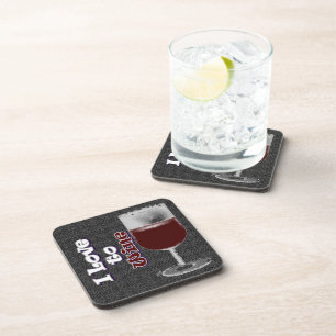 GRAPHICS with WINE Coaster