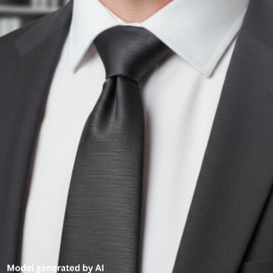 Graphite Gradient   Dark Ombre Graphite Tie