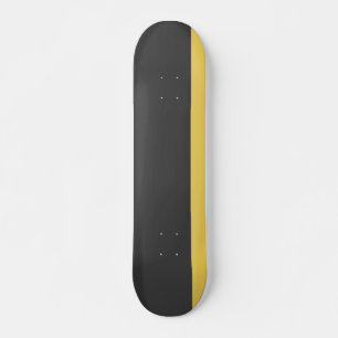 Graphite Yellow Longboard Skateboard