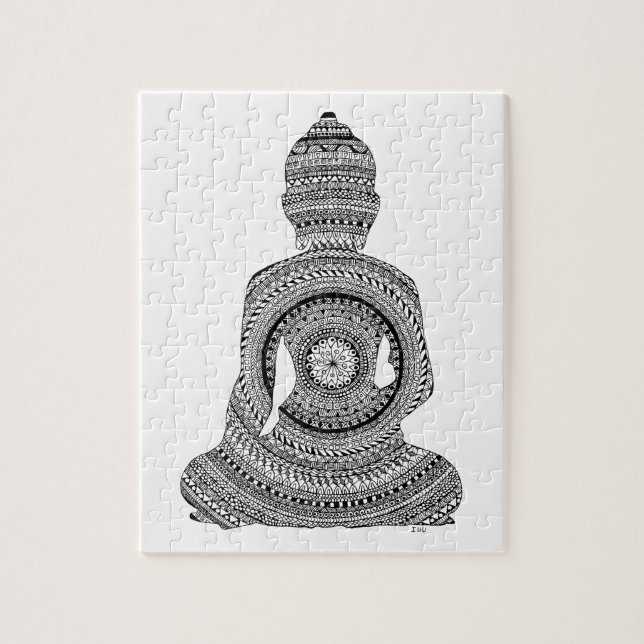 GraphiZen Buddha Jigsaw Puzzle (Vertical)