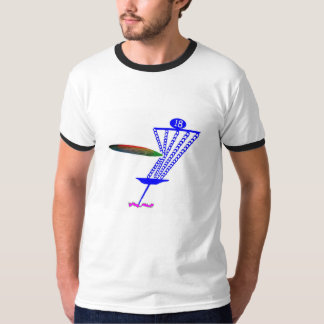 Grapic T shirt with disc striking chains!