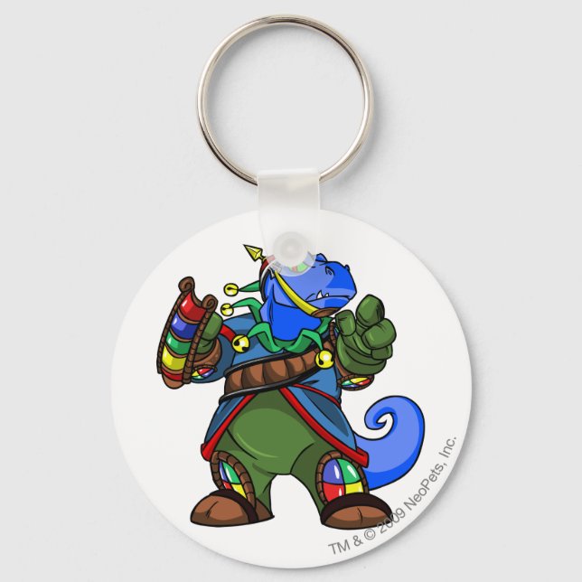 Grarrl Roo Island Player Key Ring (Front)