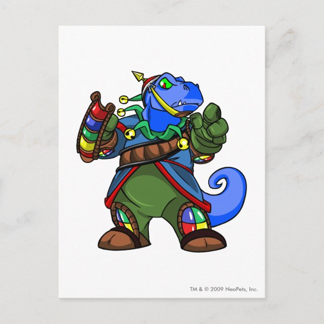 Grarrl Roo Island Player Postcard (Front)