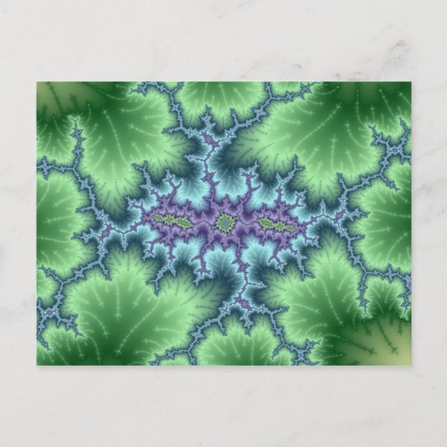 Gras Eater - Fractal Postcard (Front)