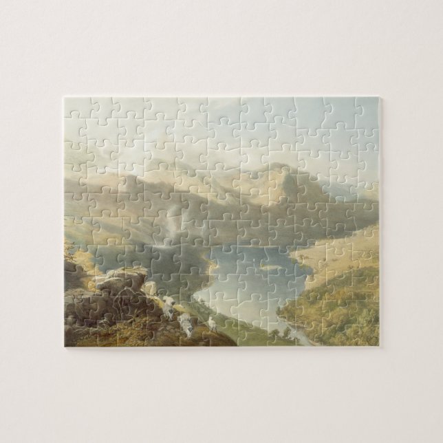 Grasmere from Langdale Fell, from 'The English Lak Jigsaw Puzzle (Horizontal)