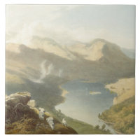 Grasmere from Langdale Fell, from 'The English Lak