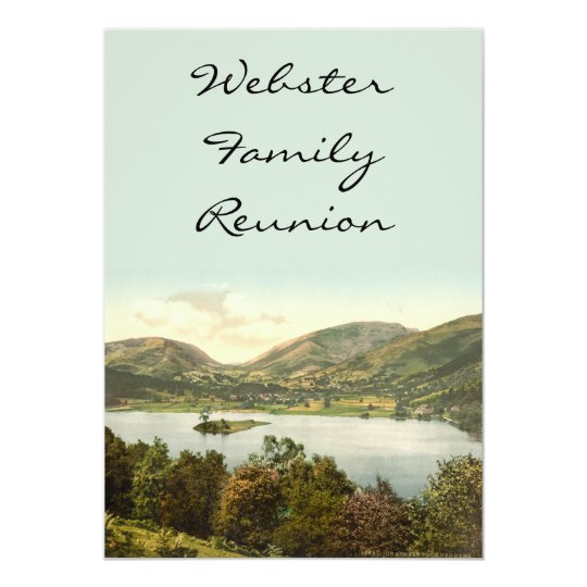 Grasmere III, Lake District, Cumbria, England Card