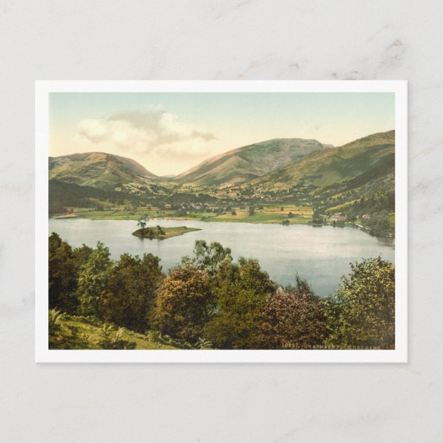 Grasmere III, Lake District, Cumbria, England Postcard (Front)