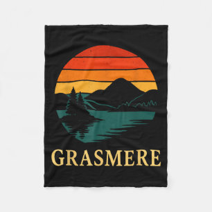 Grasmere Lake District Fleece Blanket