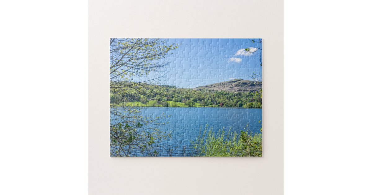 Grasmere Lake puzzle Zazzle