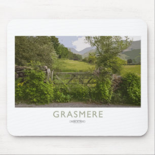 Grasmere Railway Poster Mouse Mat